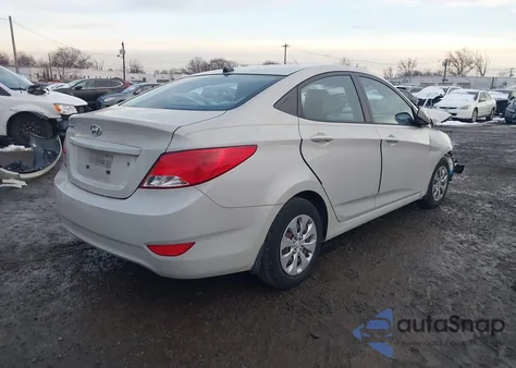2015 Hyundai Accent Gls from USA, damaged, VIN KMHCT4AE5FU927630